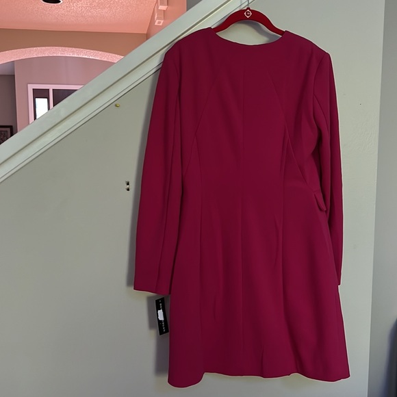 Donna Morgan Mini Tuxedo Dress - Picture 8 of 16